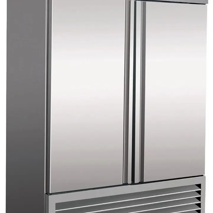 Stainless Steel Reach-In Two Door Refrigerator SERV-WARE RR2-HC - Master