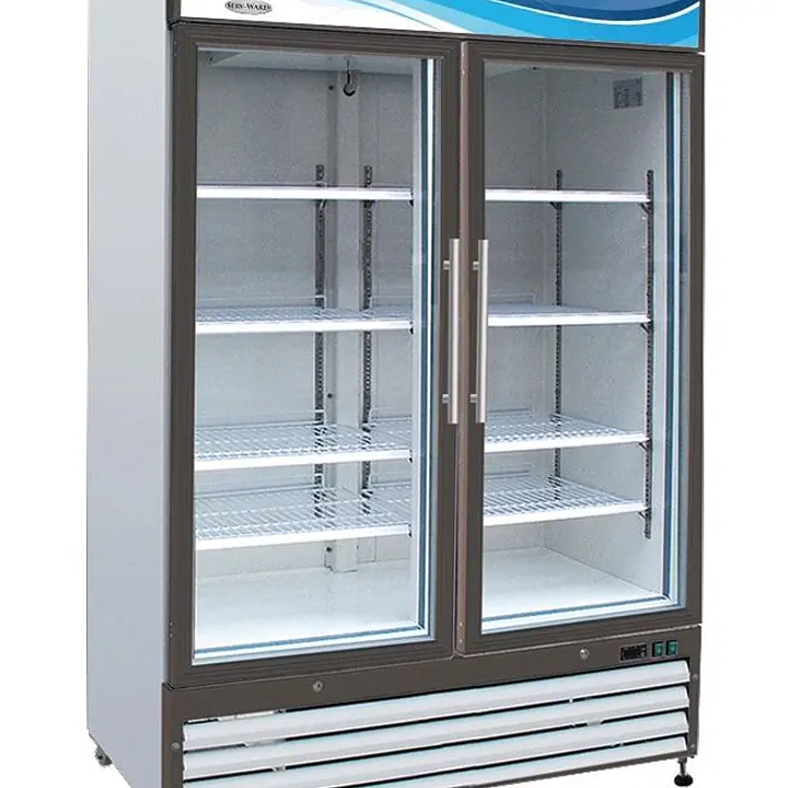 Glass Two Door Freezer SERV-WARE GF48-HC - Master