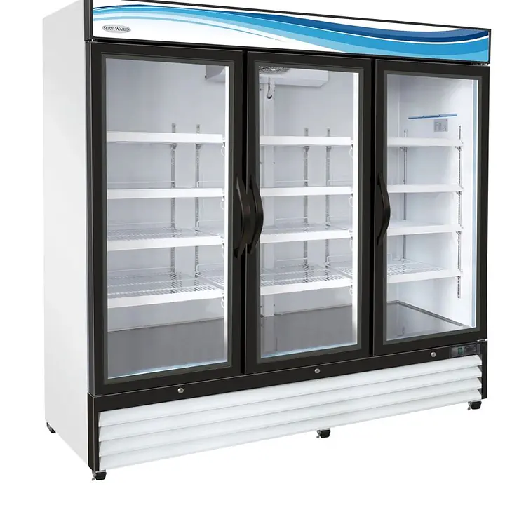Glass Three Door Freezer SERV-WARE GF72-HC - Master