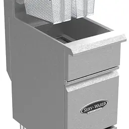 3 Tube Fryer SERV-WARE Select Series SS-SGF40N:L - Master
