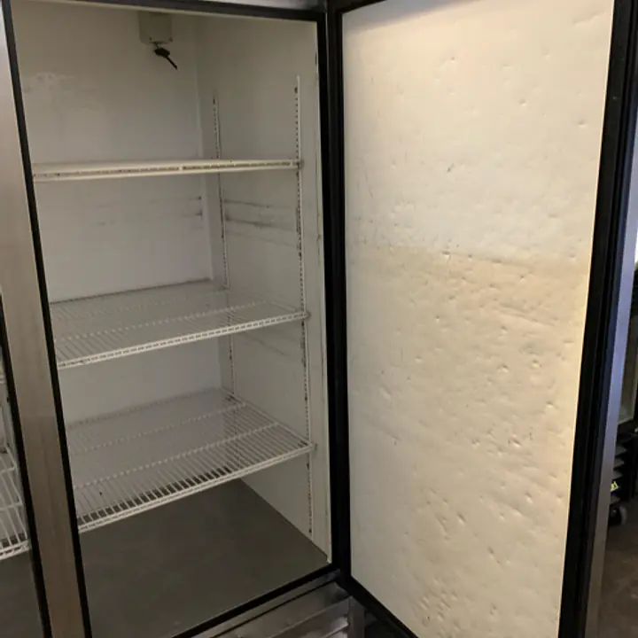 Stainless Steel Two Door Refrigerator TRUE - Master