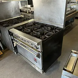 Six Burner Range Stove Oven WOLF - Master