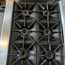 Six Burner Range Stove Oven WOLF - Master
