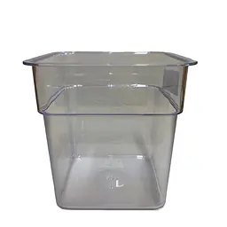 3.5QT Square Clear Food Storage - Master