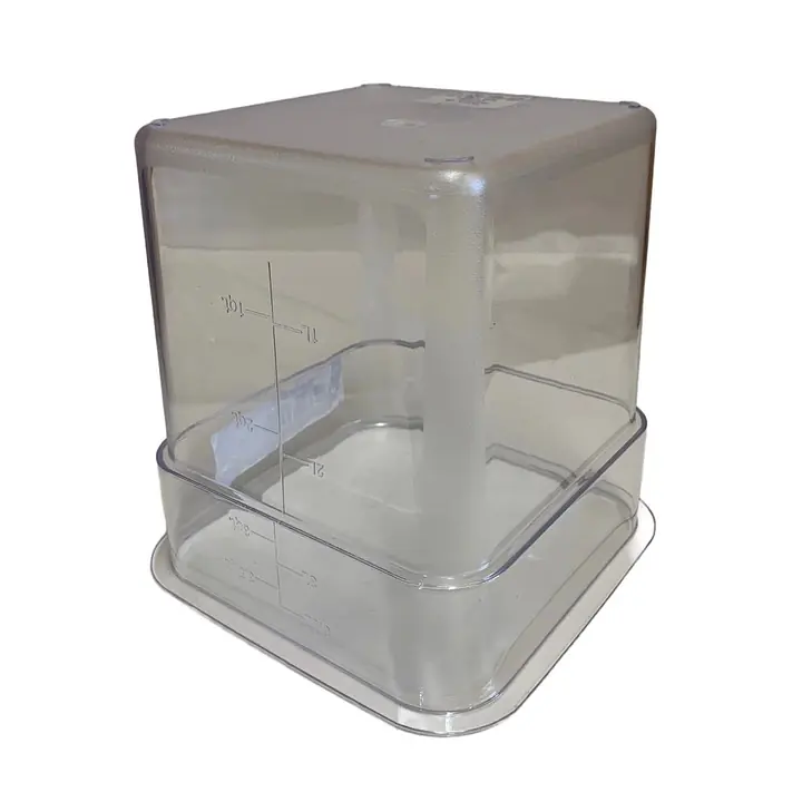 3.5QT Square Clear Food Storage - Master
