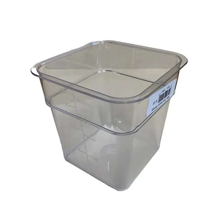 3.5QT Square Clear Food Storage - Master