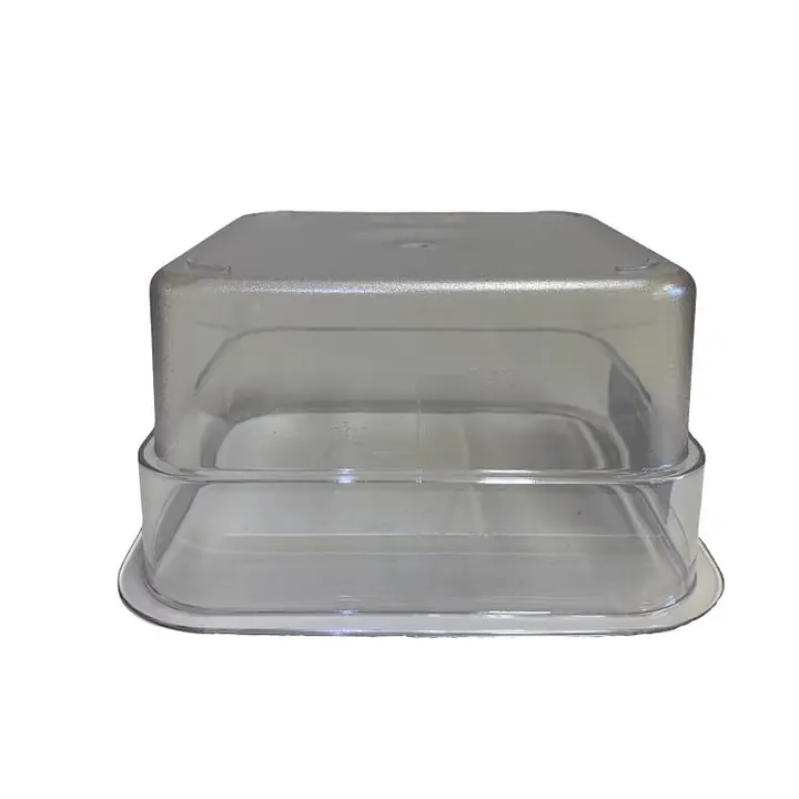 2QT Square Clear Food Storage - Master
