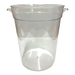 8QT Round Clear Food Storage Container - Master