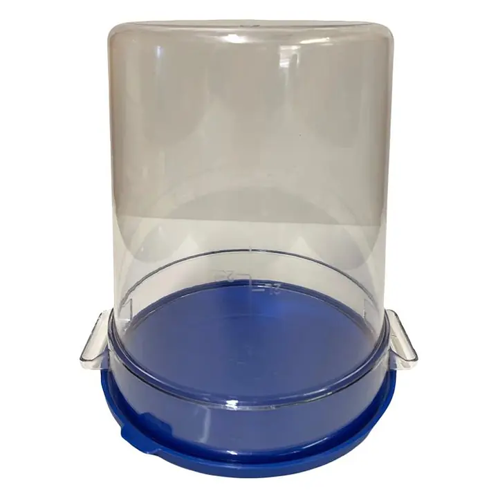 4QT Round Clear Food Storage Container - Master