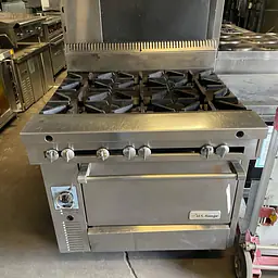 Six Burner Range Stove With Convection Oven US RANGE - Master