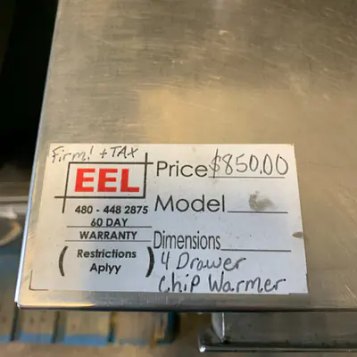 Four Drawer Chip Warmer TOASTMASTER primary image