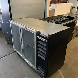 Two Glass Door BarBack Cooler BEVERAGE AIR BB48G - Master