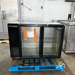 Back Bar Two Glass Door Refrigerator TRUE - Master