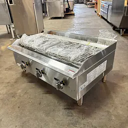 3 Burner Charbroiler 36” SERV-WARE SCBS-36 - Master
