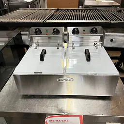 2 Basket Electric Fryer SERV-WARE EF-60L - Master