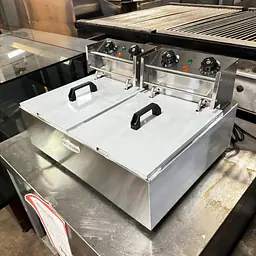 2 Basket Electric Fryer SERV-WARE EF-60L - Master