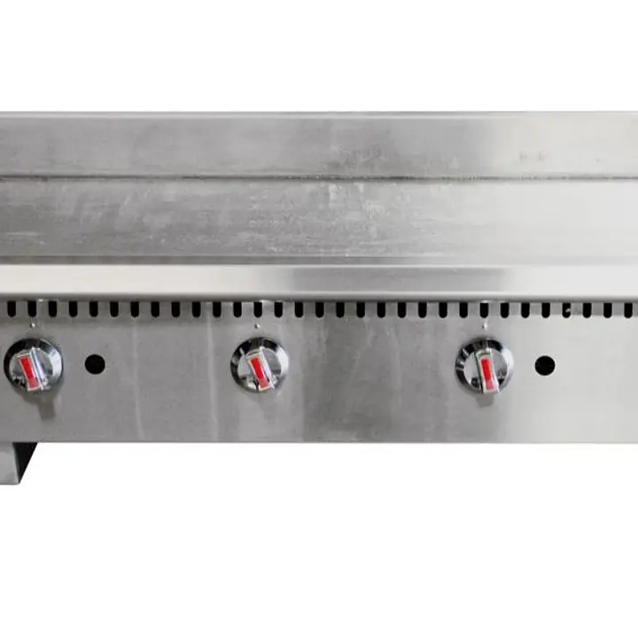 4 Burner Thermostatic Griddle 48” SERV-WARE STGS-48 - Master