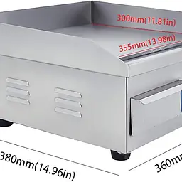 Thermostatic Griddle 14” NEW - Master
