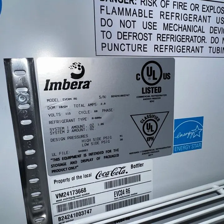 Merchandiser Refrigerators IMBERA - Master