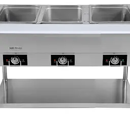 3 Bay Electric Hot Table SERV-SARE EST3-1 - Master