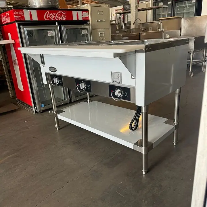 3 Bay Electric Hot Table SERV-SARE EST3-1 - Master
