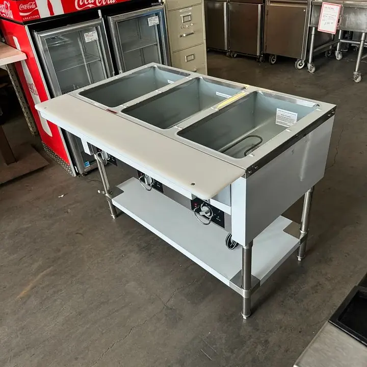 3 Bay Electric Hot Table SERV-SARE EST3-1 - Master