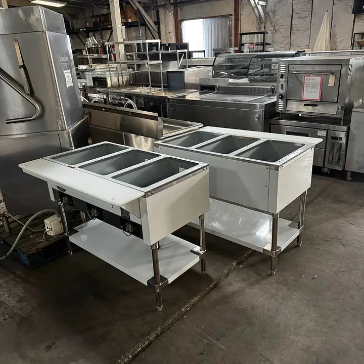3 Bay Electric Hot Table SERV-SARE EST3-1 - Master