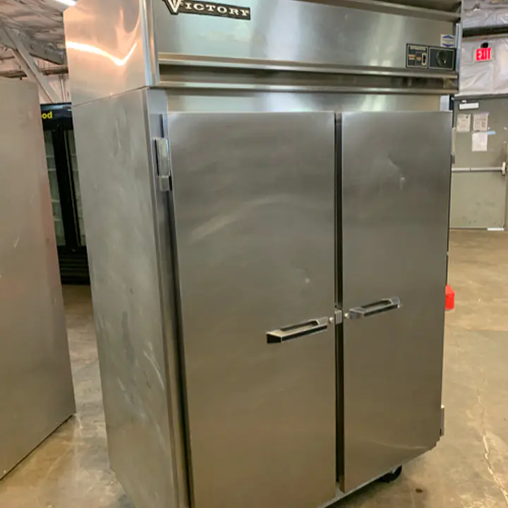 Stainless Steel Two Door Refrigerator VICTORY - Master