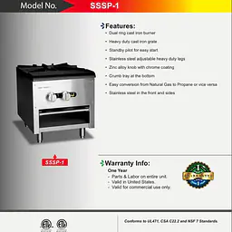 Stock Pot SERV-WARE SSSP-1 - Master