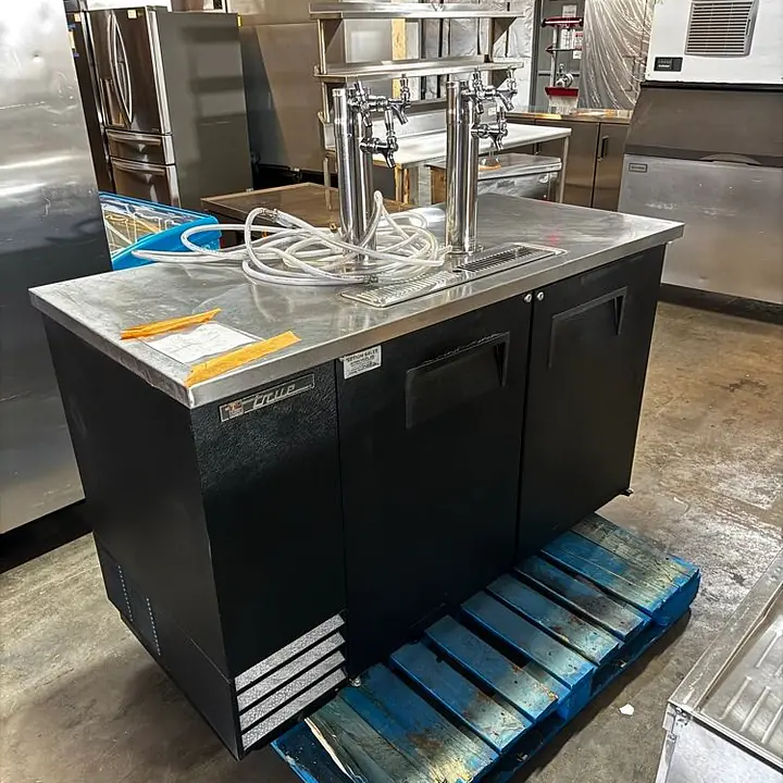 Three Door BarBack Kegerator TRUE 73” - Master