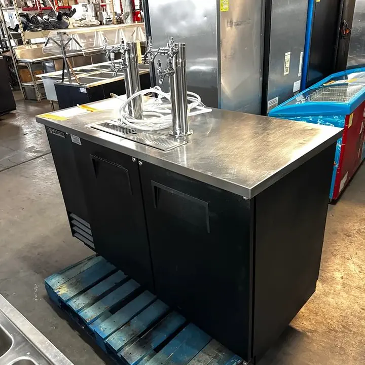 Three Door BarBack Kegerator TRUE 73” - Master