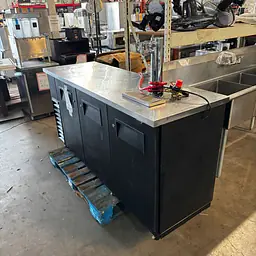 Three Door BarBack Kegerator TRUE 73” - Master