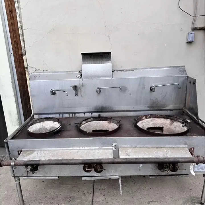 Three Burner Wok - Master