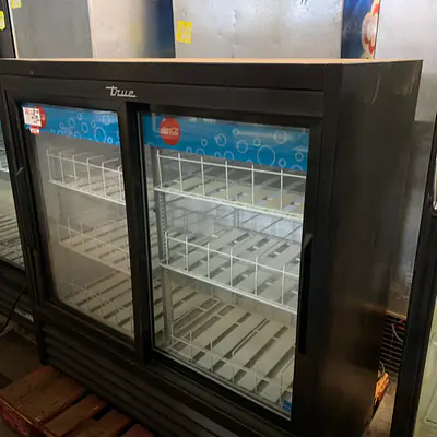 True GDM-41SL-48-HC-LD Mini Double Glass Door Refrigerator  secondary image