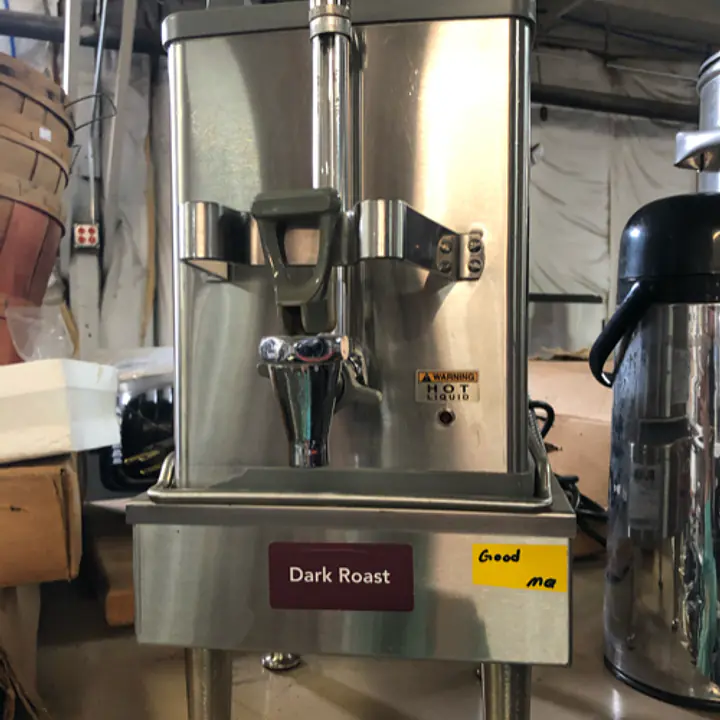 Coffee Server with Top Handles and Fast Flow Faucet with Stan  - Master