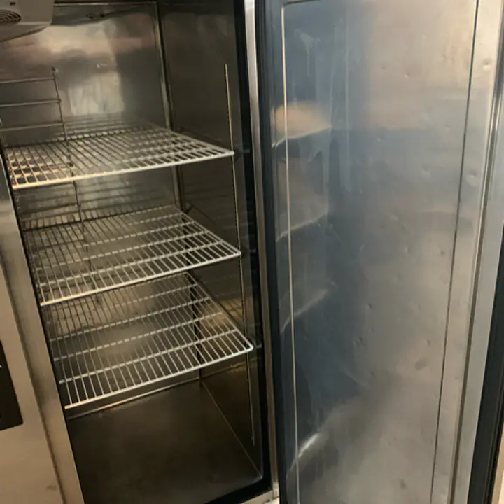 Stainless Steel Two Door Refrigerator TRUE - Master