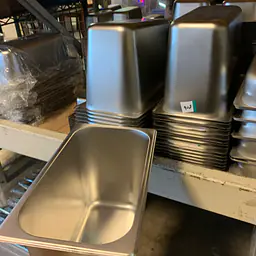 Stainless Steel Insert Pan 1/3 6" NEW - Master