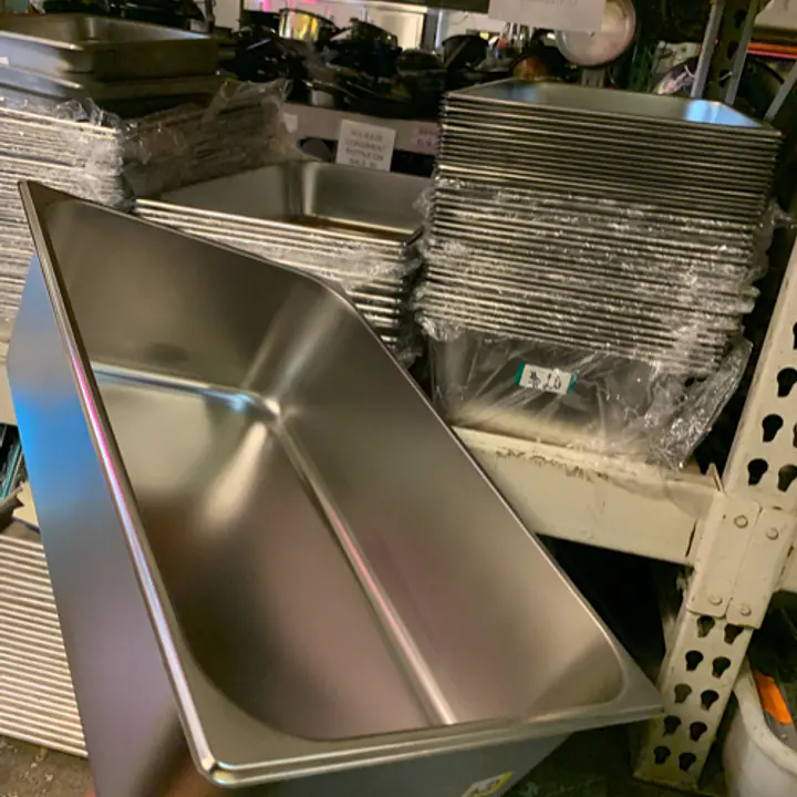 Stainless Steel Insert Pan FULL SIZED 4" NEW - Master