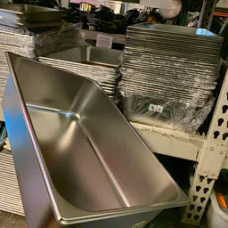 Stainless Steel Insert Pan FULL SIZED 4" NEW - Master