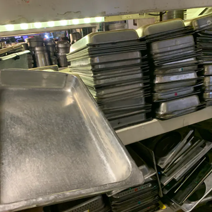 Stainless Steel Insert Pan 1/2 2" USED - Master