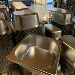 Stainless Steel Insert Pan 1/6 4" NEW - Master