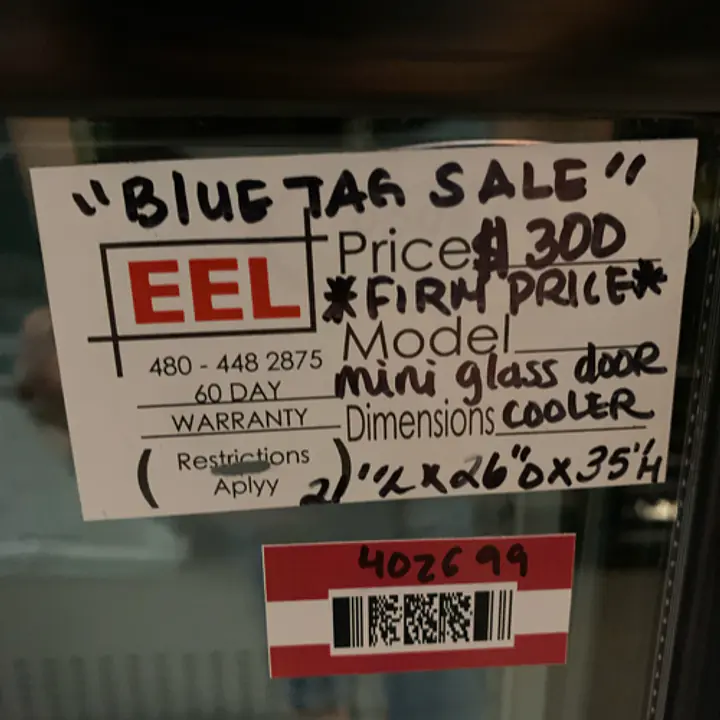 Vendo Single Glass Door Refrigerator  - Master