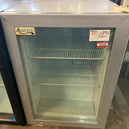 Avantco Single Glass Door Refrigerator  - Master