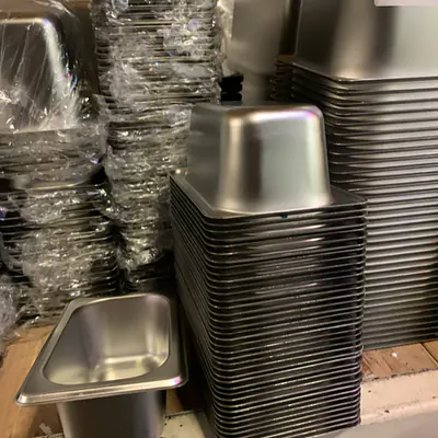 Stainless Steel Insert Pan 1/9 2" NEW primary image