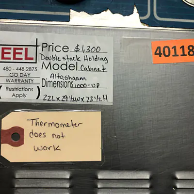 Altoshaam 1000-UP Double Stack Holding Cabinet  secondary image