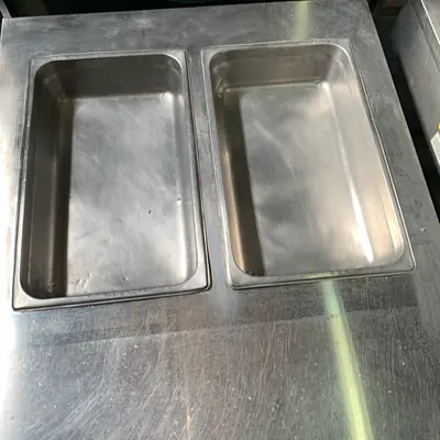Duke Two Compartment Steam table  primary image