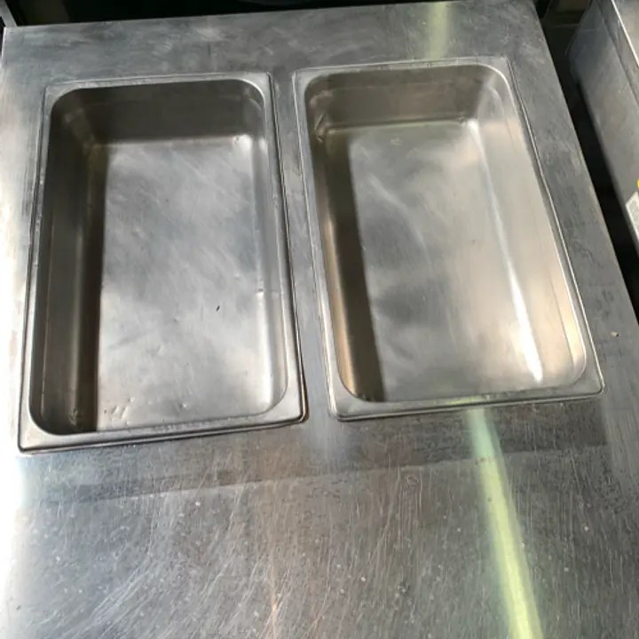 Duke Two Compartment Steam table  - Master