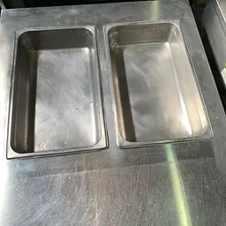 Duke Two Compartment Steam table  - Master