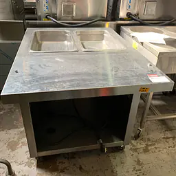 Duke Two Compartment Steam table  - Master