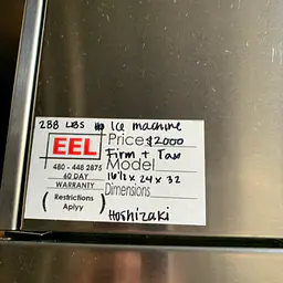 Counter Top Ice Water Machine HOSHIZAKI - Master